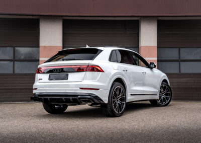 Tył Audi RS 6 GT z widoczną aplikacją folii ochronnej PPF